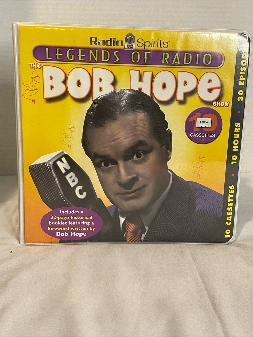 Legends of Radio The Bob Hope Show 10 Cassettes Box Set All Included